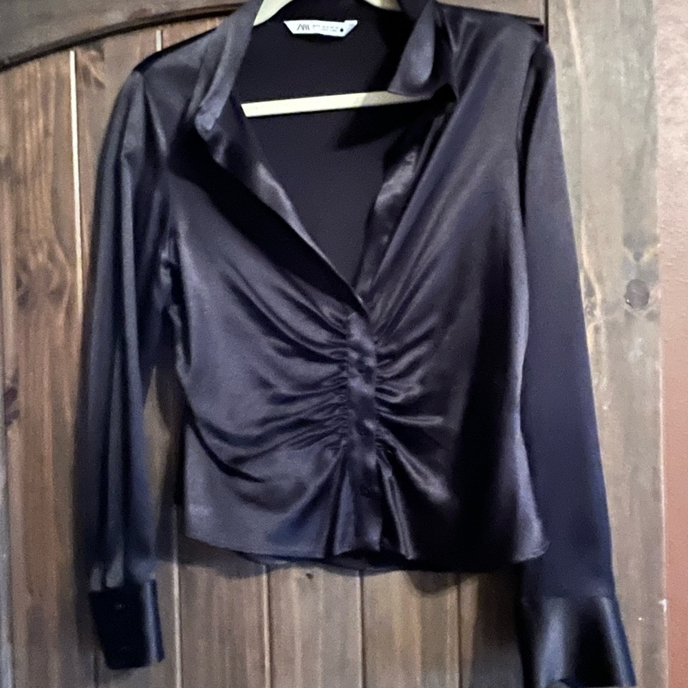 Zara Button Down Blouse. - image 2